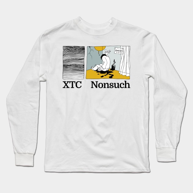 XTC •     • Original Style Fan Artwork Long Sleeve T-Shirt by unknown_pleasures